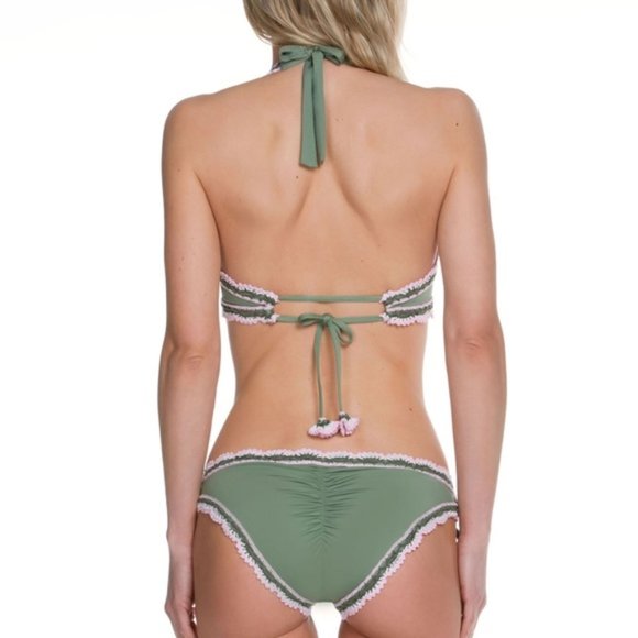 ๐ Becca by Rebecca Virtue Crochet Halter Bikini๐ฆ - Picture 3 of 6
